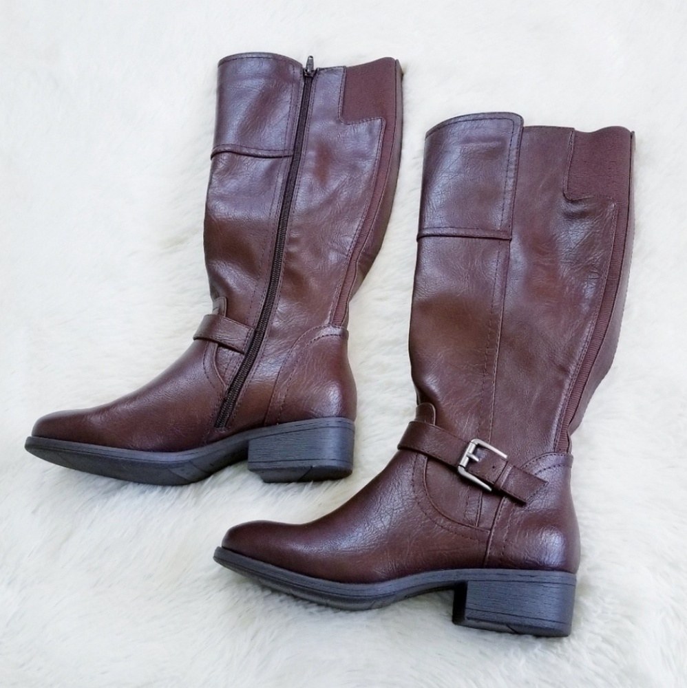 Croft & Barrow Ortholite Armor Brown Riding Boots